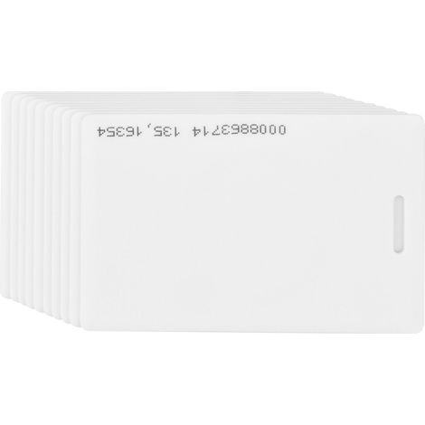 Lot de 10 cartes d'accès RFID 125 kHz pour contrôle d'accès de porte par proximité (1/5)