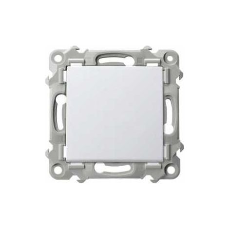 Conector único de zafiro blanco