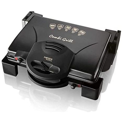 Grill Haeger GR-190.008A 1900W Negro Acero Inoxidable (1/5)