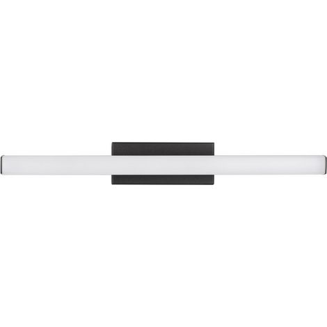 Merano Irving Luminaire Miroir Salle de Bain Noir Aluminium LED 12W 1174Lm 3000K IP44