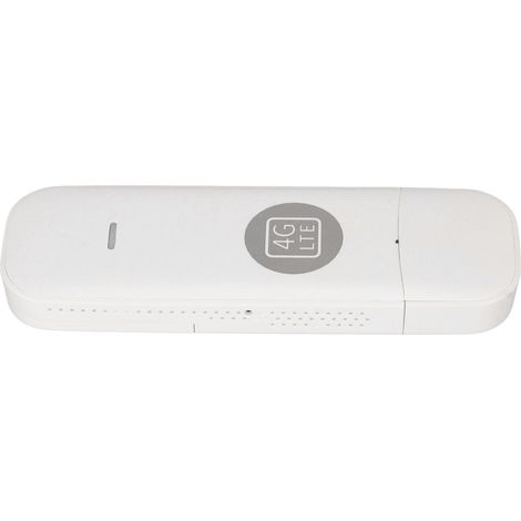 Modem 4G USB Portable avec Slot Carte SIM - Routeur WiFi Haut Débit Débloqué pour Voyage, Blanc Universel (1/5)