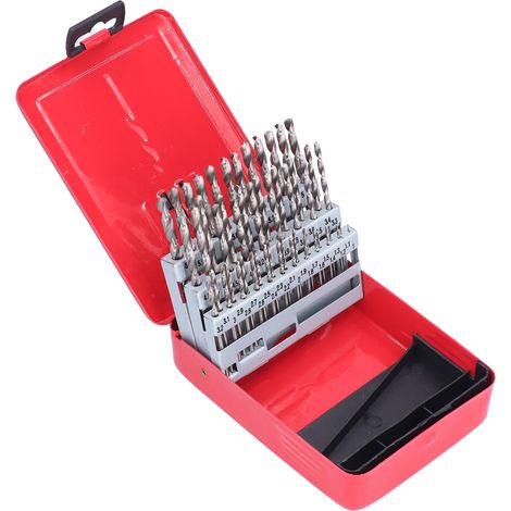 51-teiliges Bohrer-Set aus Hochleistungs-Schnellstahl, langlebiges Bohrwerkzeug für die mechanische Bearbeitung (1/5)