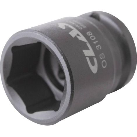 Douille choc 22mm 1/2" Cr-Mo DIN ISO 2725-3 - OS 3108 - CLAS Equipements (1/2)