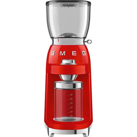 Macinacaffè rosso 350g 150w - cgf01rdeu - smeg (1/5)