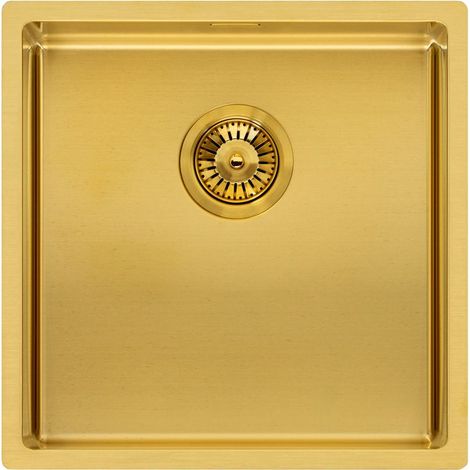 Evier Reginox Miami 40X40 Gold R30714 - Gold (1/2)