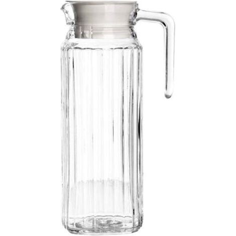 Carafe à eau Ravenhead pour porte de réfrigérateur, 1,1 L, avec couvercle en verre et couvercle en plastique-AquaForge (1/5)