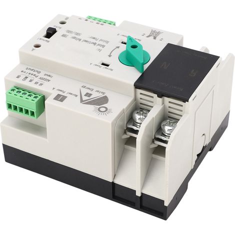 Commutateur de transfert automatique double puissance 2P milliseconde, contrôleur de synchronisation à commutation rapide AC230V 50/60Hz PV vers secteur 100A (1/5)