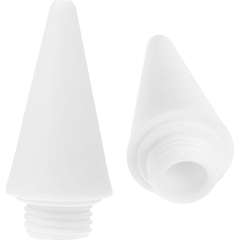 Embouts de Rechange pour Prise de Notes Précise 2 Pièces pour Stylet Capacitif en Abs Blanc, Pointe Remplaçable pour Écrans Tactiles (1/5)