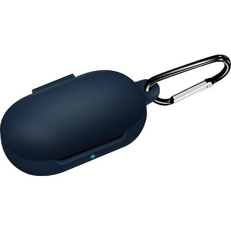 Dunkelblaue Silikon-Schutzhülle für Samsung Galaxy Buds-Kopfhörer, staubdicht und Bluetooth-kompatibel (1/5)