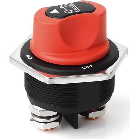 SABIR coupe batterie 12v 300A moto Isolation de la batterie 32VDC max On-off 2P SPST Mini commutateur coupe batterie voiture (1/5)