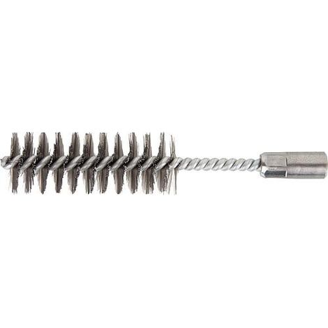 Brosse de nettoyage en fil d'acier lisse 80mm – Pour chaudières Viessmann Calora et Vitola – Efficacité optimale