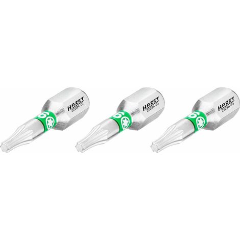 Bit 2223N-T9/3 1/4 Zoll (6,3 mm) Sechskant massiv Innen TORX Profil 3-teilig SW T9 (1/5)
