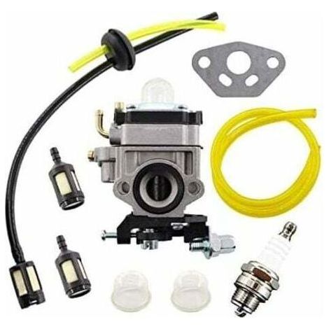 Kit de carburateur pour débroussailleuse AL-KO – Modèles BC410, BC4535, BC4125 – Tuyau et filtre à essence inclus – Fonctionnement optimal (1/5)