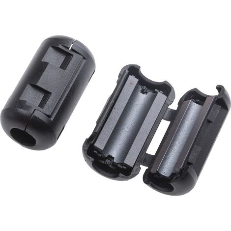 Manchon en ferrite à clipser, pour câble de diamètre 9.5mm, 417O (1/2)