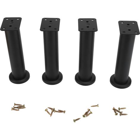Yosoo Health Gear 4er-Set verstellbare Möbelfüße 18-30 cm für Küchenregale, Sofa, Tisch, Stuhl, Schreibtisch, Schrank, Tragkraft 600 Pfund, Badezimmermöbelfüße