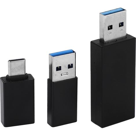 Filtre antiparasite USB en alliage d'aluminium pour USB 3.0, USB 2.0 et Type C éliminateur de boucle de masse audio isolateur de bruit 5 V CC (1/5)