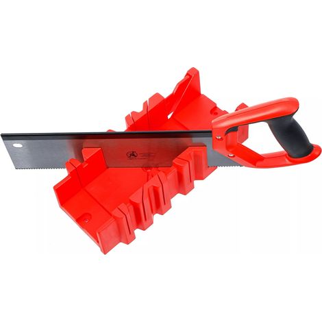 Scie a onglets a main economique grande 300 x 130 x 80 mm (1/5)