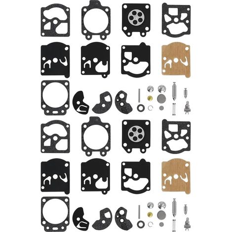 Kit Réparation du Carburateur Joint Membrane Compatible avec Walbro K10-WAT WA & WT Séries Stihl Hus-qvarna Poulan McCulloch Echo,Lot de 2 (1/5)