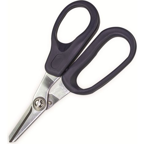 Schere LogiLink wz0065 ergonomisch gezahnte Klinge (1/2)