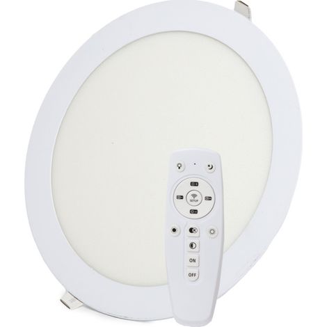Piastra LED 18W 1.800Lm Telecomando (Intensità-CCT) 40.000H [HO-PL-18W-RC] (1/5)