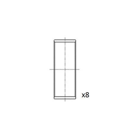 Coussinet de tête de bielle FAI AutoParts BB2056-025 AUDI 038 105 701 A