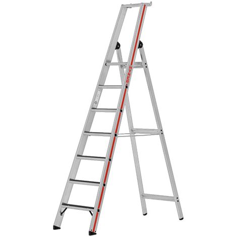 Escabeau 7 marches - Hauteur max. de travail 3.63m - 862607