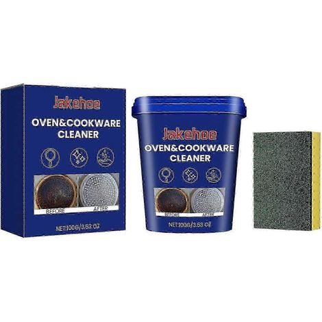 nettoyant multi-usages pour four et ustensiles de cuisine, élimine les taches, la rouille et les brûlures - 135 g (1/4)