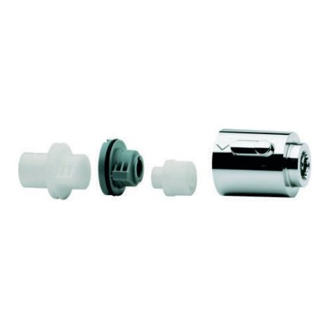 Poignée de verrouillage 47311 pour mitigeur de douche AtrioThermostat, chromé (1/3)