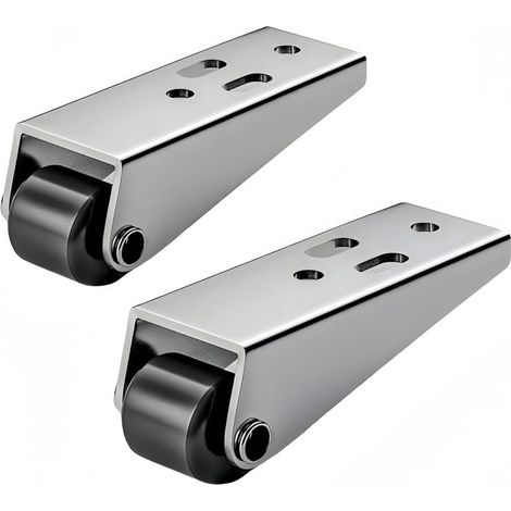 Roue de support lourde en acier inoxydable PP, silencieuse et résistante à l'usure, adaptée pour les plates formes télescopiques, les tiroirs tatami (1/5)