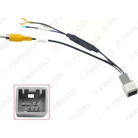 Câble de conversion pour caméra de recul avec fonction de réduction de tension, compatible avec les Honda BRV 2014-2018