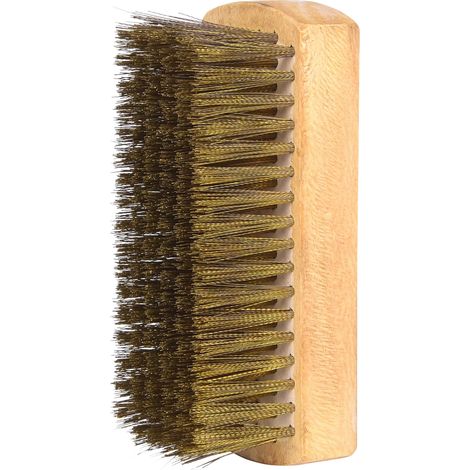 KS Tools BRONZEplus Bürste, Zinnbronzedraht, gewellt, 125 mm (1/2)