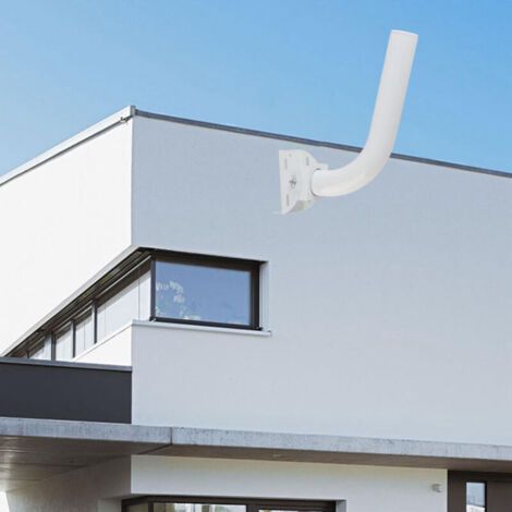 NALOOKAMIC Poteau de montage d'antenne , support de poteau d'antenne réglable pour station météo