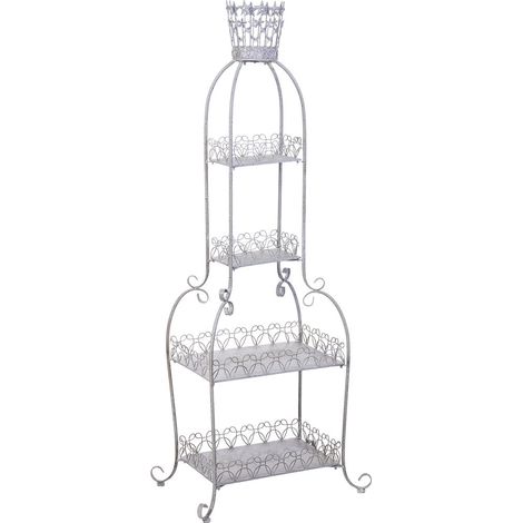 Expositor estantería de metal con 4 baldas 73.03x48.9x188.6h cm (1/5)