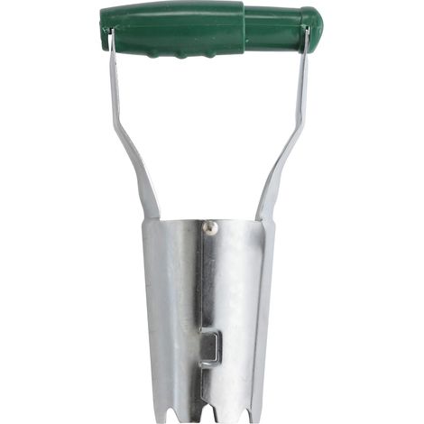 Automatischer Blumenzwiebelpflanzer, aufklappbares und abgestuftes Werkzeug aus Stahl mit Kunststoffgriff, geringes Gewicht von 0,4 kg, ideal für die Gartenarbeit und das Pflanzen von Blumenzwiebeln