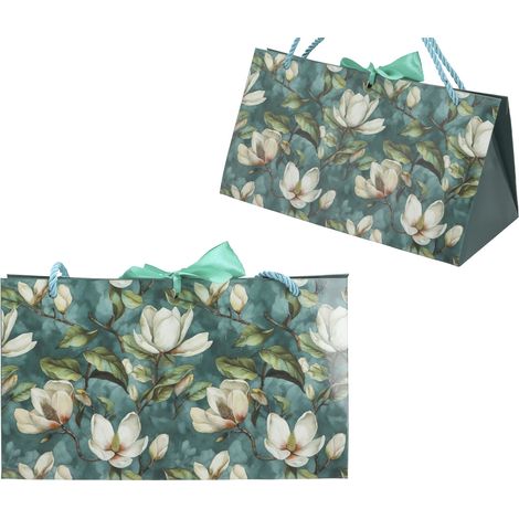 Juego de 6 bolsas decorativas - Flores (carmani) (1/4)