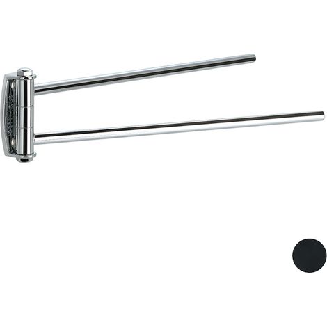 STILHAUS Hashi porta salviette snodo 2 bracci nero opaco codice prod: 000HS1623