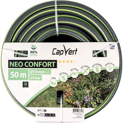 Tuyau d'arrosage - Néo Confort - Capvert - Diamètre 19 mm - L. 50 m