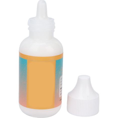 Colle pour perruques imperméable, résistante à la transpiration et à l'huile, 38 ml, jaune (1/5)