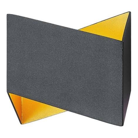 [NEUWERTIG] B-Ware Arcchio Assona Wandleuchte schwarz gold Wandleuchte Wandlicht Bilderleuchte G9 (1/2)