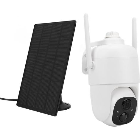 Caméra de sécurité extérieure sans fil 2MP WIFI HD 1080P couleur avec vision nocturne, détection de mouvement IA, communication bidirectionnelle et alimentation par batterie (1/5)