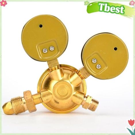 HURRISE Régulateur de gaz YQE - 03/60 METTAL-GAUGE bricolage detecteur 60  60  exportation d'acétylène 5/8 dents extérieures (1/5)
