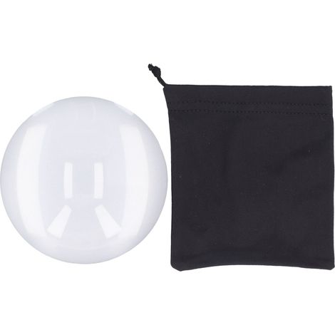 4X Magnifying Glass Full Optical Acrylic High Definition Dome Magnifier Hemispherical Lens 93x61mm