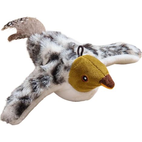 Jouet pour Chaton Oiseau Battant - Jouet Interactif Oiseau Gazouillant pour (1/5)