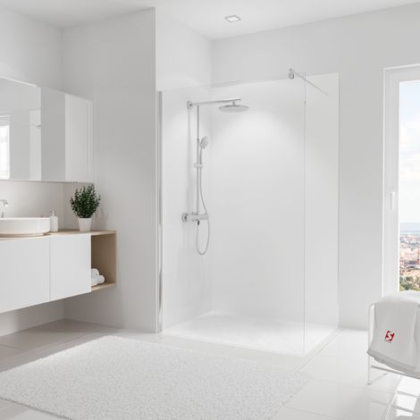 Panneau mural Blanc, Schulte, 120 x 210 cm