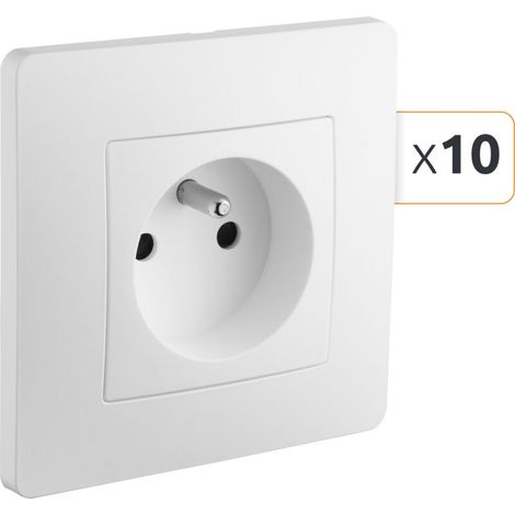 - CALY PRISE 2P+T BLANC - BOITE CARTON DE 10 (1/2)