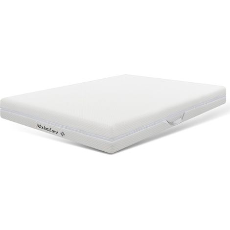 Matelas en mousse froide - 140x200 cm - 7 zones - Housse lavable - Ergonomique (1/5)