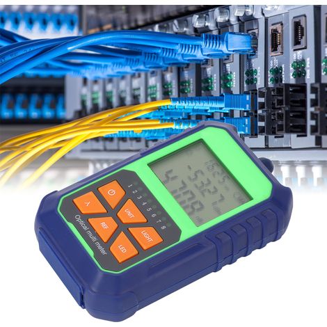 Wattmètre à fibre optique -70+6 dBm, testeur de puissance optique miniature (1/5)