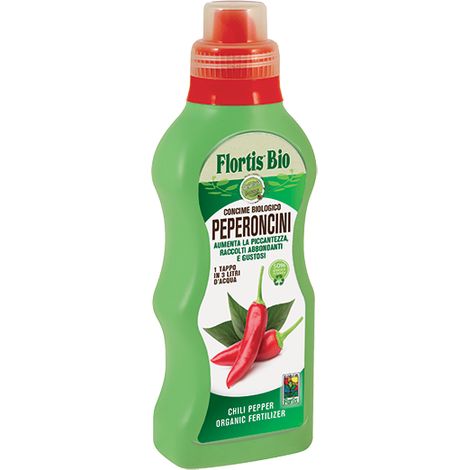 CONCIME BIOLOGICO PEPERONCINI LIQUIDO 500 G ULTRA PRODUZIONE INTENSA