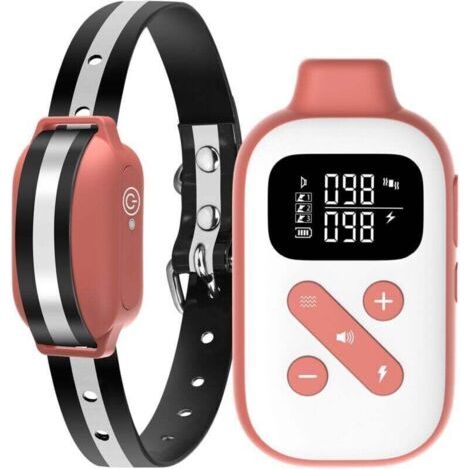 Collier de Choc de Dressage pour Chien avec Telecommande 1000 m Etanches Rechargeables avec 3 Modes de Dressage, verrouillage de securite pour toutes les races, tailles (1/5)