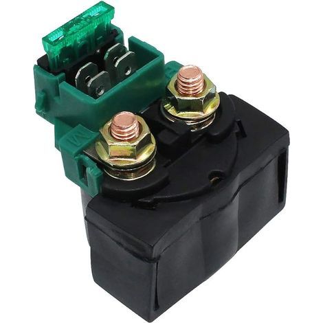 Relais Démarreur De Solénoïde pour Kymco MXU 500 (Quad) 2005-2010 / pour Kawasaki EN500 EN500A Vulcan 1990-1996 / EX250 Ninja 1986-2012 / Ninja 1987-2009 / KLX650C 1993-1996 (1/5)